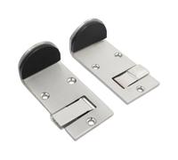 Fermaporta a pavimento - Forte fermata della porta, nessun punch - Impianto di riparazione della porta | Pratiche forniture per porte con architetti pieghevoli e paraurti in gomma per la prevenzione