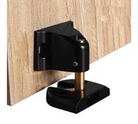 Fermaporta a pavimento - Protezione da parete non magnetica, fermata di schiaffo di porta silenziosa in zinco, per interni soggiorno, cucina, garage, appartamento