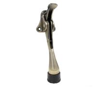 Fermaporta a pedale, costruzione resistente, con base in gomma antiscivolo, design senza trapano per mantenere la posizione della porta in case e uffici (pedale bronzo verde antico)