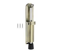 Fermaporta a pedale in acciaio inox, con punta in gomma morbida, per interni ed esterni, patio, garage