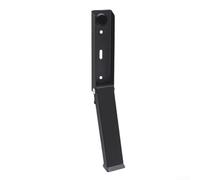 Fermaporta a pedale in acciaio inox per un'efficace riduzione del rumore e anti collisione (nero)