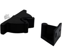 Fermaporta a Pinza - Ferma Porta Piranha - Blocca Porta Da Pavimento a Scatto -