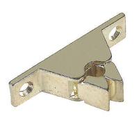 FERMAPORTA A PINZA OTTONE LUCIDO MM 60X14 H.MM 30 PZ 10