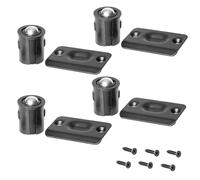 Fermaporta a sfera per armadio, confezione da 2