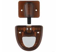 Fermaporta a ventosa resistente per uso interno ed esterno, resiste a forti venti e mantiene il silenzio (marrone)