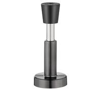 Fermaporta Adesivo for porta Paraurti in gomma a molla ammortizzante idraulico autoadesivo Protezione da parete fermaporta(Svart)