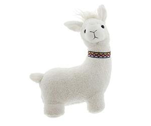 Fermaporta alpaca, altezza ca. 30 cm, peso ca. 1 kg, imbottitura 60% poliestere, 40% sabbia, originale, versatile