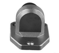 Fermaporta anti collisione in acciaio inox resistente con gomma per porte in vetro riduzione del rumore limitatore della porta (corto)