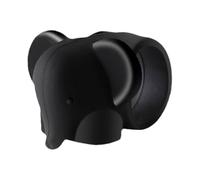 Fermaporta anti-slam - Elefante e gatto, fermaporta in silicone, senza fori, autoadesivo da parete per camera da , cameretta dei bambini e soggiorno, protezione silenziosa per maniglia della