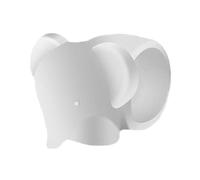 Fermaporta anti-slam - Elefante e gatto, fermaporta in silicone, senza fori, autoadesivo da parete per camera da , cameretta dei bambini e soggiorno, protezione silenziosa per maniglia della