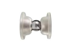 Fermaporta anticollisione da 2 pezzi Fermaporte Magnetici | Sensibile al tocco con forte funzione di silenziamento magnetico for uso domestico e alberghiero(Transparent)