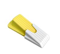 Fermaporta anticollisione, supporto da pavimento, protezioni parete, fermaporta for camera letto, difesa for porte scorrevoli in metallo e legno, ufficio domestico(Yellow)