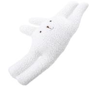 Fermaporta Antischiacciamento per Ragazzo Ragazza Coniglio Bianco | Pp Cotton, Forma Simpatica e Interessante, Accessorio per Porta che Aiuta a Evitare Urti e Blocchi