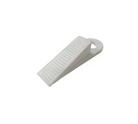 Fermaporta antiurto gomma termoplastica 13x3x2,8 cm bianco Bianco