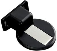 Fermaporta antiurto, Supporto for porta S Silenzioso - Collisione invisibile con montaggio a vite Paraurti multicolore(Nero)