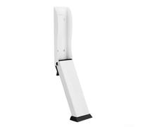 Fermaporta antivento e silenzioso, realizzato in acciaio inossidabile resistente alla ruggine per un blocco stabile della porta e una riduzione del rumore (bianco)