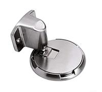 Fermaporta antivento in lega di zinco che offre anti-collisione e stabilità, progettato per porte con altezza da terra 0 25 mm (filo argento)