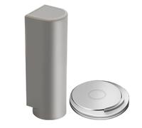 Fermaporta antivento, supporto per porta in metallo senza perforazione, fermaporta silenziosi e antivento | fermaporta robusto senza foratura con adesivo per camera da letto, cucina, sal