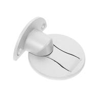 Fermaporta Argento Magnetico Invisibile in Lega di Alluminio senza Fori | Montaggio a Pavimento, Protezione Bagno, Fermo Forte, Stile Minimalista