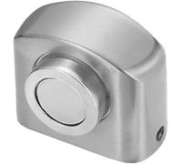 Fermaporta, Aspirazione magnetica for porta, controllo manuale regolabile, supporto for porta e chiusura for porta con telecamera montata sul pavimento(Silver)