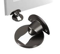 Fermaporta autoadesiva in acciaio inossidabile stop metal magnete in metallo stop basamento porta magnetico Marca di porta con anello in, fermaporta magnetica in acciaio inossidabile