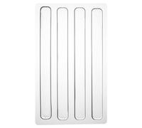 Fermaporta autoadesivo per paraurti da parete, strisce trasparenti per paraurti anti-collisione, tampone silenziatore, smorzamento del rumore, per maniglie delle porte del