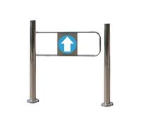 Fermaporta automatico a battente, in acciaio inox, con molla, per negozi, biblioteche, magazzini, 70 x 99 cm, facile da installare