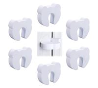Fermaporta Bambini, Fermaporta in Schiuma,6Pcs Schiuma Ferma Porta,Fermaporta Bambini Sicurezza,Sicurezza Schiuma Di Protezione per le Dita,Per Evitare Che Bambini E Animali Si Chiudano In Una Stanza