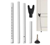 Fermaporta | Bastone di sicurezza regolabile per porta scorrevole | Antifurto Apartment Must Have, antiscivolo portatile blocco jammer per casa cantina camera d'albergo