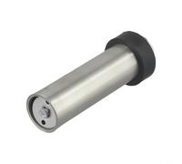 Fermaporta cilindrico salvaspazio costruito in acciaio inossidabile e gomma per il controllo della posizione della porta interna (120 mm)