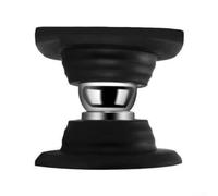 Fermaporta con base magnetica in silicone, perfetto per la decorazione della casa (nero)