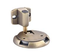 Fermaporta con chiusura silenziosa, in lega di zinco, design antivento, per aree vivaci, accessori per porte a prova di collisione