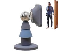 Fermaporta con Magnete - Senza Perforazione Anticollisione - Stop Porta Magnetico per Parete - Per Camera Da Soggiorno Cucina Bagno Casa Appartamento Superfici Legno Marmo Metallo Piastrelle