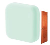 Fermaporta - Confezione da 8 cuscinetti adesivi da parete, paraurti in silicone anti collisione, silenziatori affidabili e trasparenti per riduzione del rumore, protezione contro sbattimento per porte