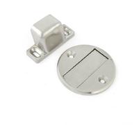 Fermaporta, cunei for porte, bloccaporta, fermaporta magnetico in metallo color argento