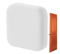 Fermaporta - Cuscinetto protettivo da parete, silenziatore adesivo in silicone, paraurti anti collisione, categoria miglioramento della casa, disco in bianca per camera da , cucina, bagno