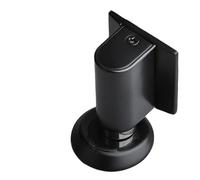 Fermaporta da 1 pezzo: cuneo invisibile for porta resistente e senza trapano for la parte inferiore della, mantiene le porte aperte Per Uffici E Camere Da Letto(Black)