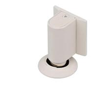 Fermaporta da 1 pezzo Fermaporte Magnetici | Cuneo invisibile for porta resistente e senza trapano for la parte inferiore della porta, mantiene le porte aperte(Beige)