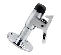 Fermaporta da parete, antivento, con gancio, in lega di magnesio, da 6,9 cm, con gancio, per recinzione, parete, nave da crociera, hotel, garage, appartamento, casa, cancello, doccia