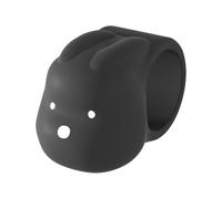 Fermaporta da parete, in silicone, protezione morbida per paraurti per porta, anti-collisione, robusta copertura di protezione per il silenziatore della porta per il bagno