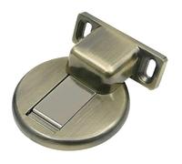 Fermaporta da parete, montaggio a pavimento, fermaporta magnetico, fermo di sicurezza, resistenza for cancello in lega di zinco, supporto for porta, fermaporta invisibile anticollisione(Green)