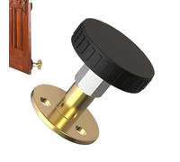 Fermaporta da parete per testiera, viti anti-vibrazione, protezione per mobili filettata da 8,4 x 11 cm, design stabile che riduce il rumore, facile da installare, supporto per camera da letto
