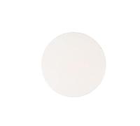 Fermaporta Da Pavimento 2 pezzi cerchio/quadrato silicone autoadesivo fermaporta silenzioso protezione da parete maniglia della porta paraurti guardia((Circle) White)