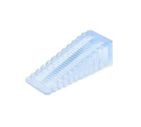 Fermaporta Da Pavimento 2 pezzi di sicurezza in silicone fermaporta blocco cuneo porta posteriore fermo anticollisione(A)