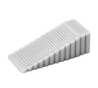 Fermaporta Da Pavimento 2 pezzi di sicurezza in silicone fermaporta blocco cuneo porta posteriore fermo anticollisione(Gray)