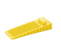 Fermaporta Da Pavimento 4 pezzi di sicurezza in silicone fermaporta blocco cuneo posteriore fermo anticollisione(Yellow)