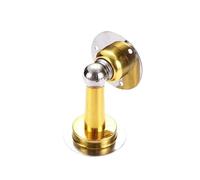 Fermaporta Da Pavimento Fermaporta in acciaio inossidabile, fermaporta magnetico, fermo porta, viti senza chiodi for un montaggio più resistente(Gold)