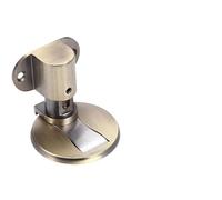 Fermaporta Da Pavimento Fermaporta magnetico anticollisione regolabile in acciaio inossidabile senza fori(04,2 PCS)