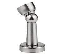 Fermaporta da pavimento, fermaporta magnetico in acciaio inossidabile fermaporta da parete montato a pavimento argento