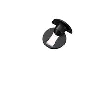 Fermaporta Da Pavimento Fermaporta magnetico invisibile in acciaio inox antivento fermaporta autobloccante(Black-1pc)
